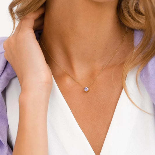 Classic Birthstone Necklace